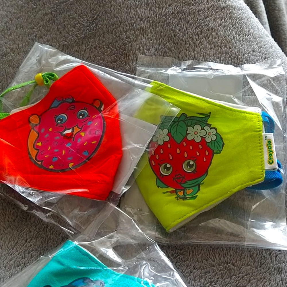 Shopkins kids face mask